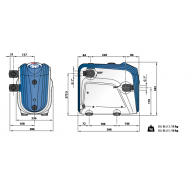 PEDROLLO DG BLUE 5 230 Volt (Αθόρυβο Πιεστικό)