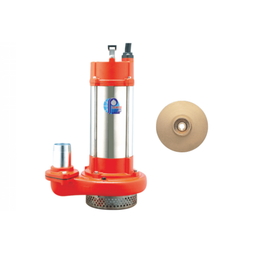 SHOWFOU SH-232H/440Volt (Μεγάλης Παροχής/Μανομετρικού για Λασπόνερα -Σεντίνες)